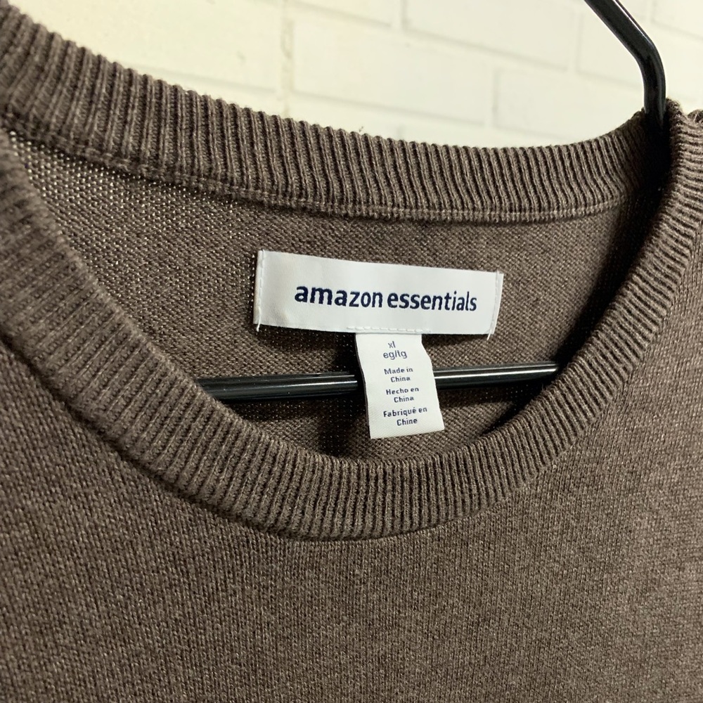 Brown Amazon Essentials Sweater - Picture 2 of 2
